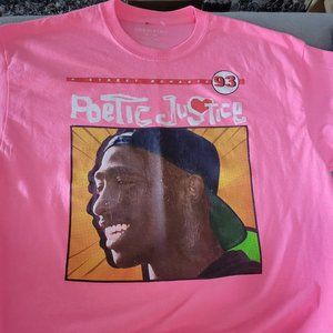 Poetic Justice Hot Pink Shirt